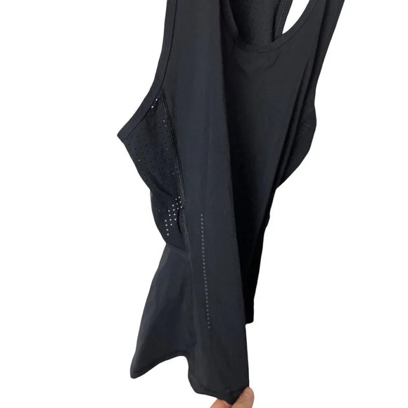 Sweaty Betty Black Open Back Racerback Tank Size 8-10 Medium Breathable Women’s - Picture 6 of 7